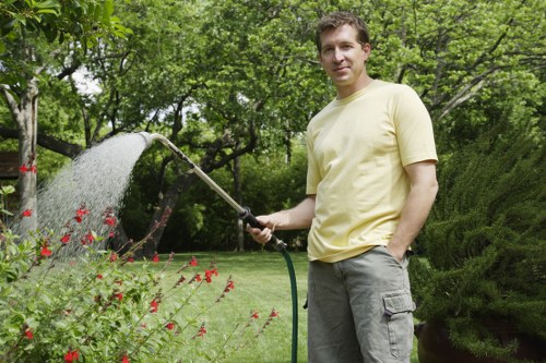 Close-up of the robust construction of the Gardener Bow